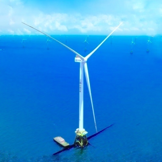 В Китае установлена первая ветряная турбина мощностью 18 МВт
