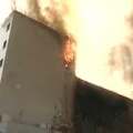 На севере Москвы сгорело производственное здание "Русклимат"